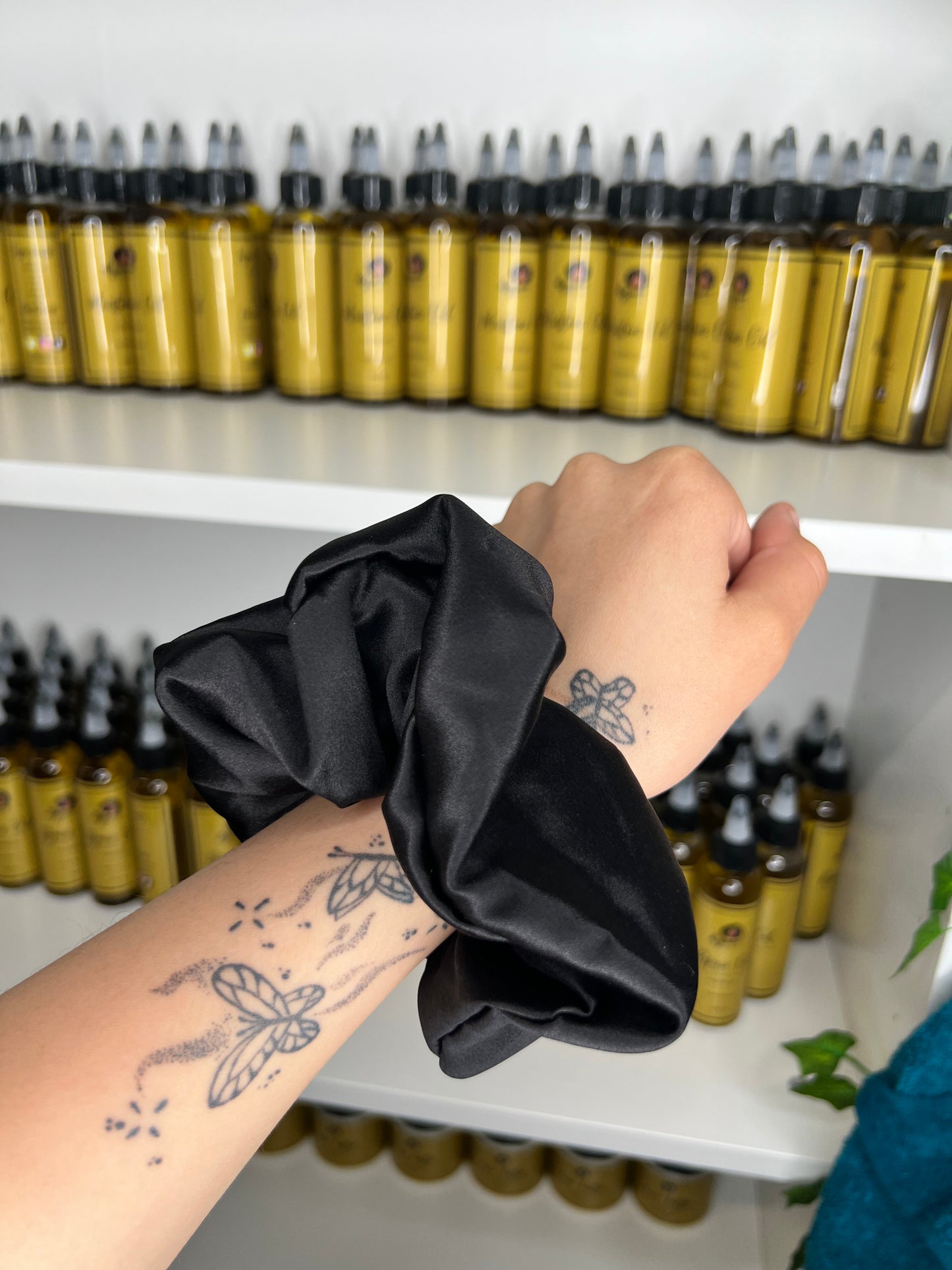 100% Natural Mulberry Silk Scrunchie