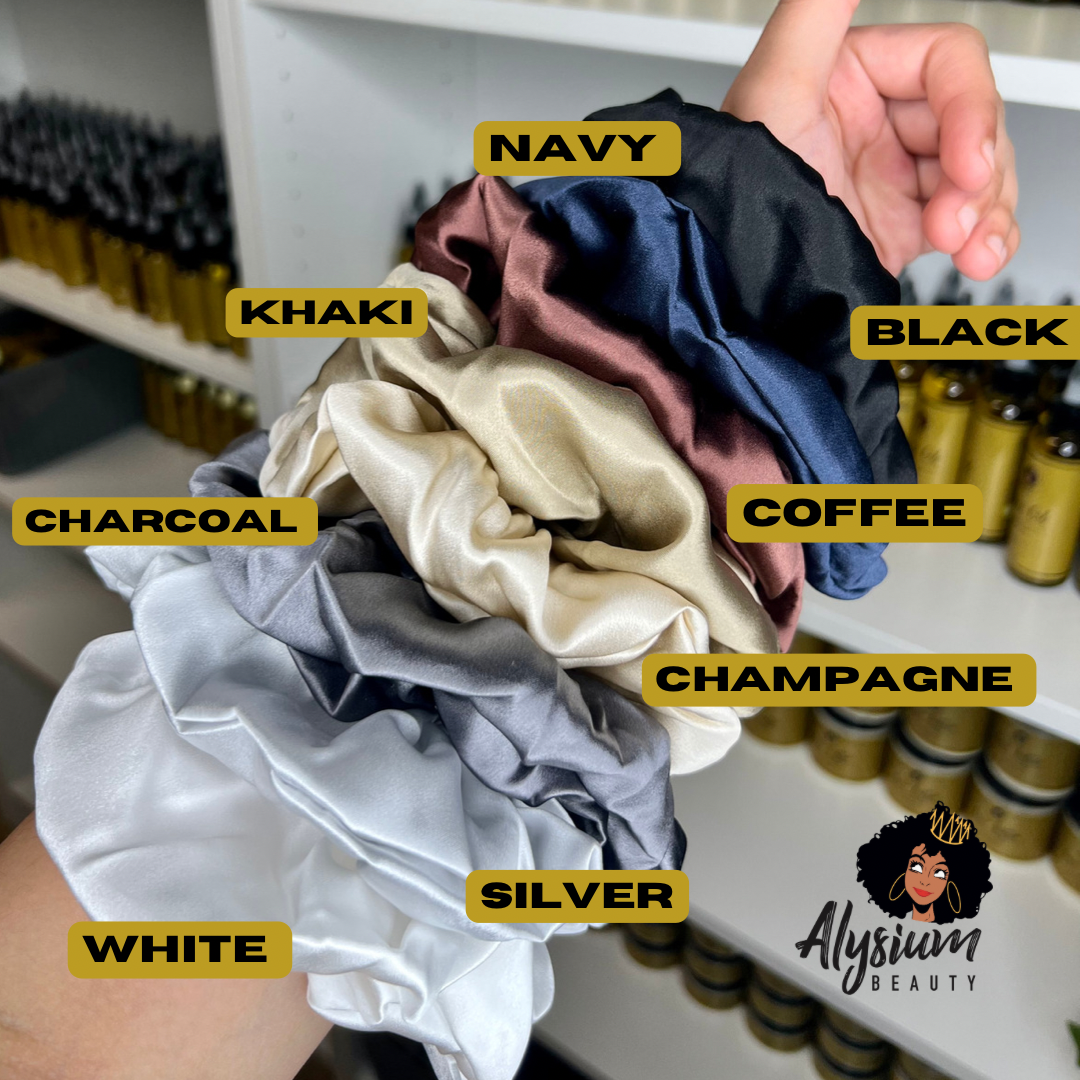 100% Natural Mulberry Silk Scrunchie